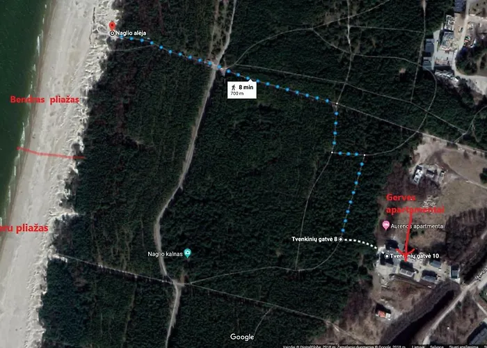 Апартаменты Gerves Apartamentai Паланга